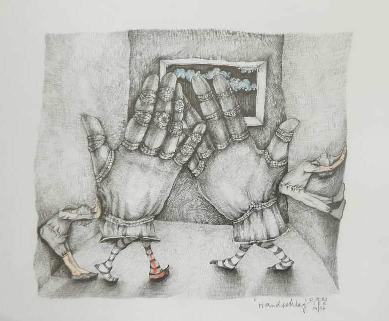 Handschlag - Daniela Sotier